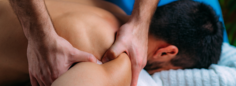 Deep Tissue Therapy massage at Heaven Touch Spa