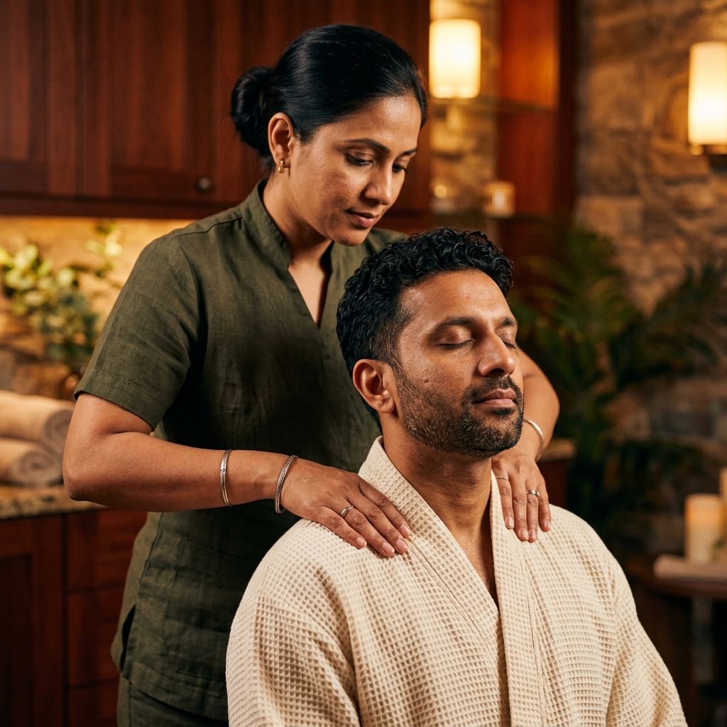 Relaxing spa ambience at Heaven Touch Spa